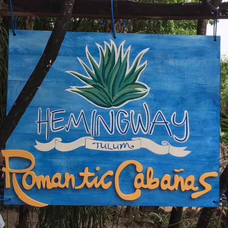 Hemingway Romantic Eco Resort Тулум Экстерьер фото